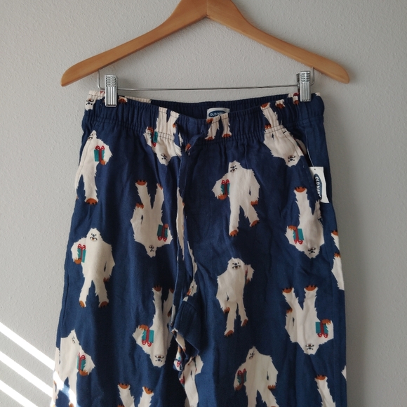Old Navy Yeti Blue Pajama Pants - Picture 3 of 5